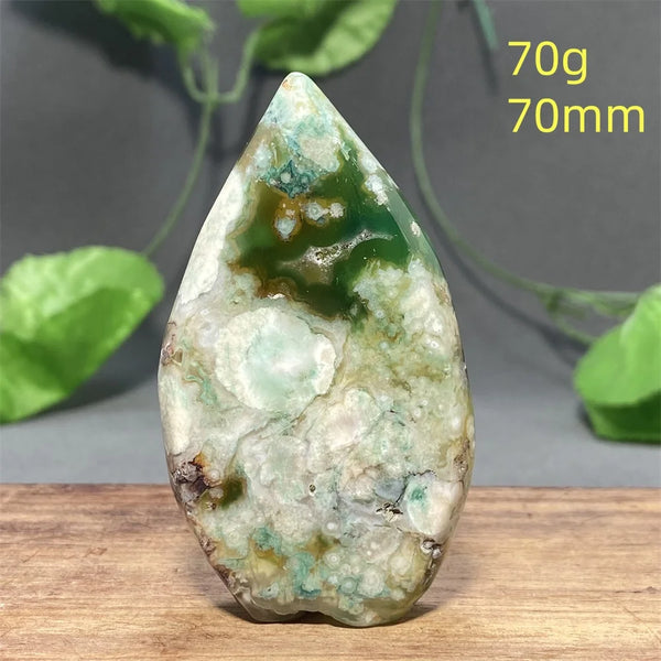 Green Cherry Blossom Agate-ToShay.org