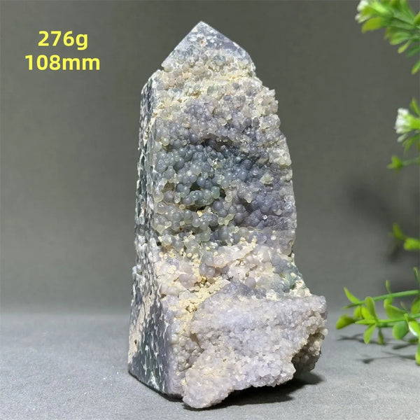 Purple Grape Agate Tower-ToShay.org