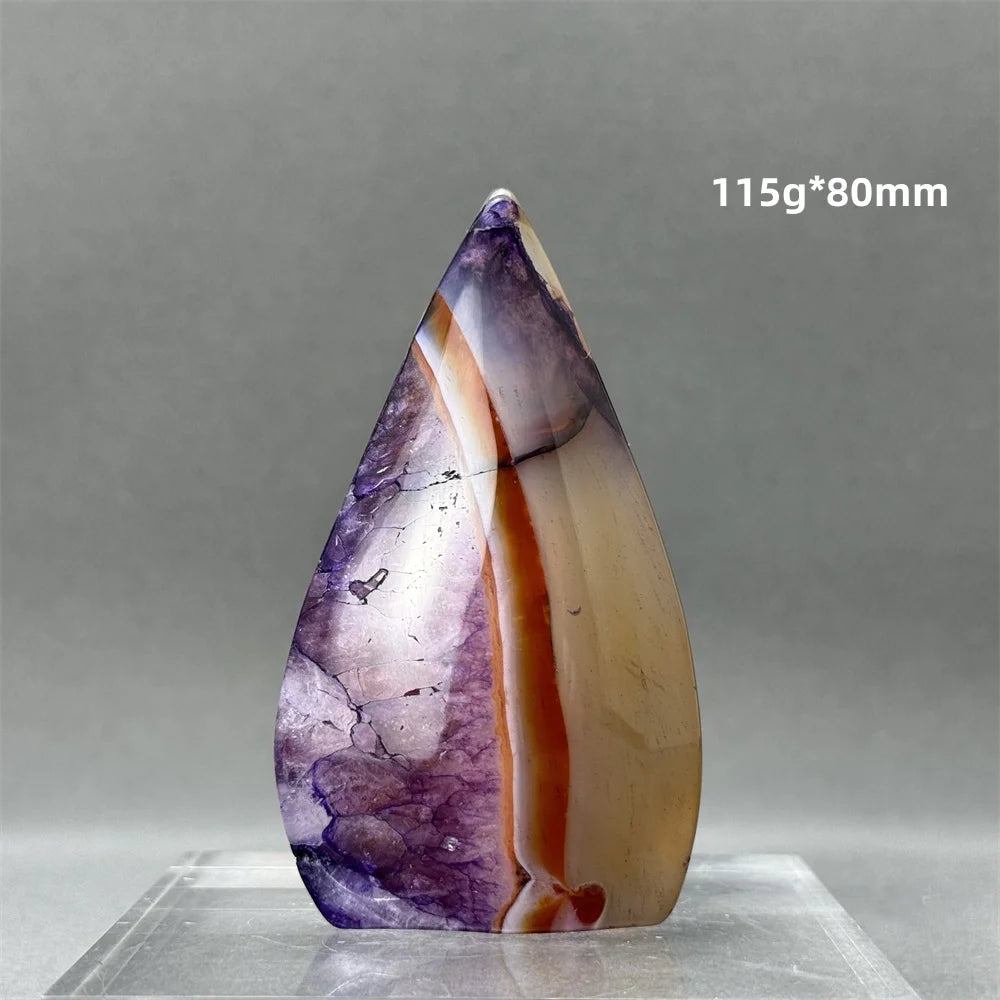 Purple Agate Torch-ToShay.org