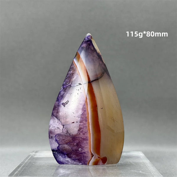 Purple Agate Torch-ToShay.org