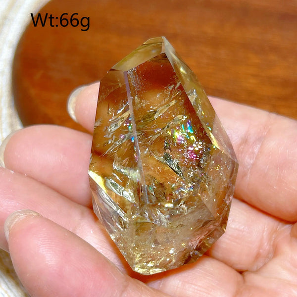 Yellow Smokey Citrine Crystal-ToShay.org