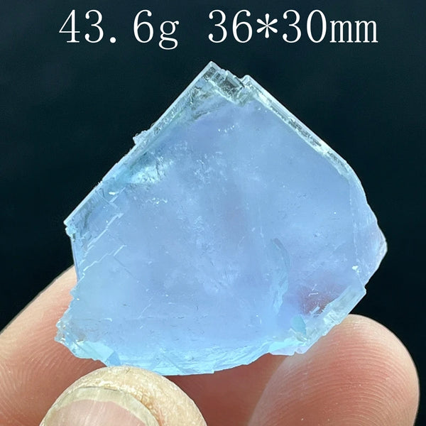 Blue Fluorite Crystal-ToShay.org