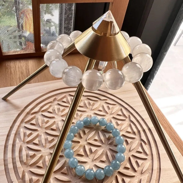 Copper Crystal Clearing Pyramid-ToShay.org
