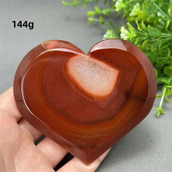 Red Agate Heart-ToShay.org