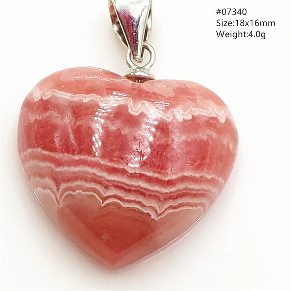 Red Rhodochrosite Pendant-ToShay.org