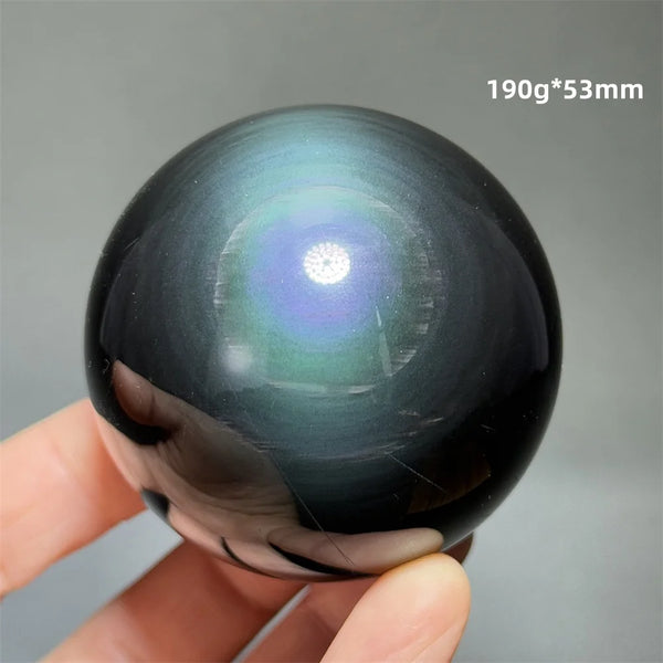 Rainbow Obsidian Ball-ToShay.org