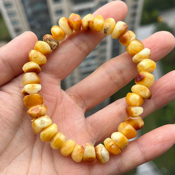 Yellow Amber Bracelet-ToShay.org