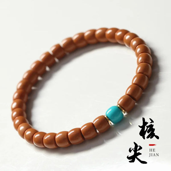 Brown Olive Seed Bracelet-ToShay.org