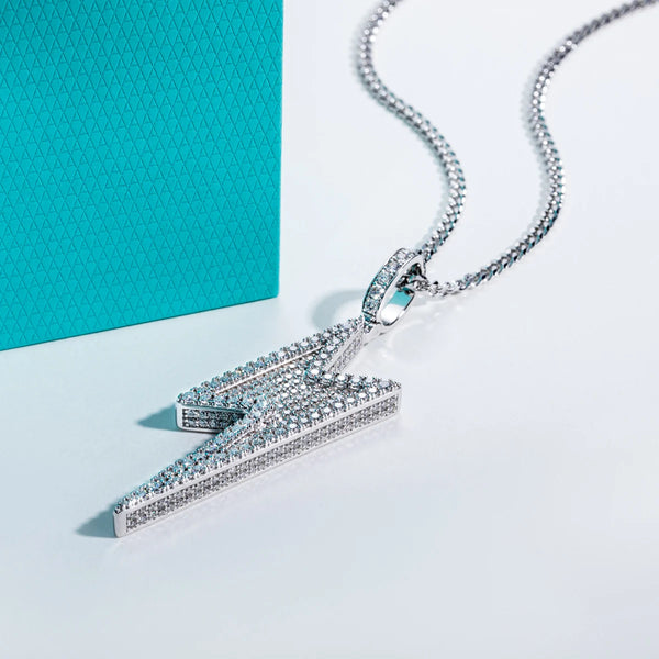 Silver Diamond Lightning Chain-ToShay.org