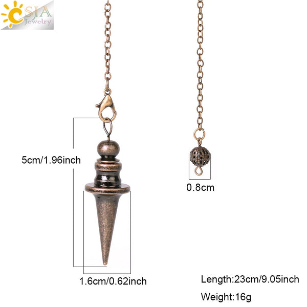 Copper Dowsing Pendulum-ToShay.org