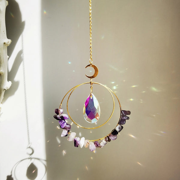 Moon Crystal Sun Catcher-ToShay.org