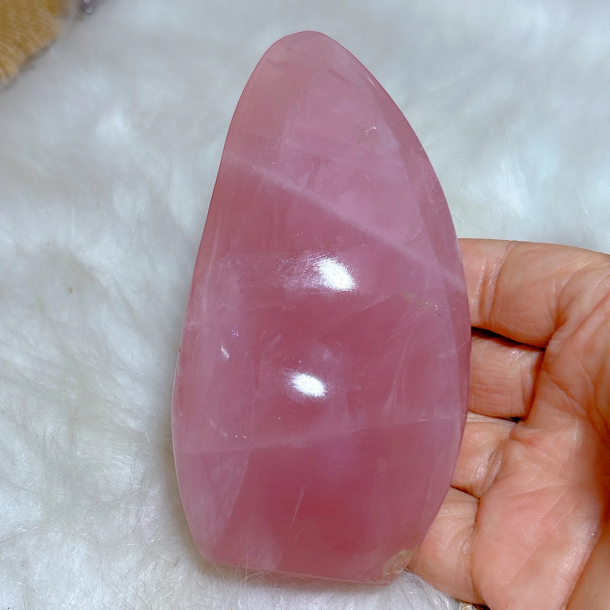 Pink Rose Quartz Flame-ToShay.org