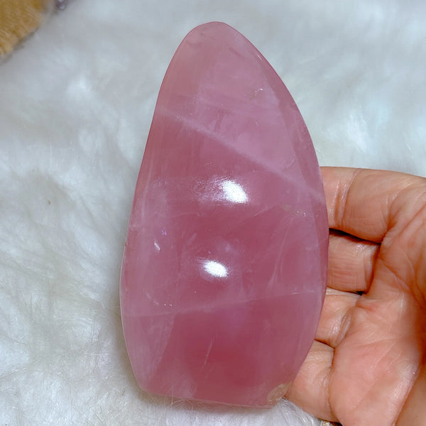 Pink Rose Quartz Flame-ToShay.org