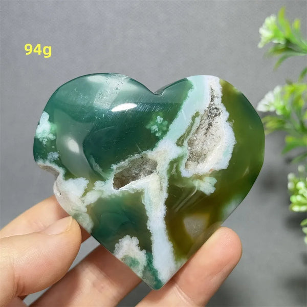 Green Cherry Blossom Agate-ToShay.org