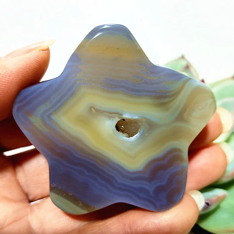 Blue Lace Geode Agate-ToShay.org