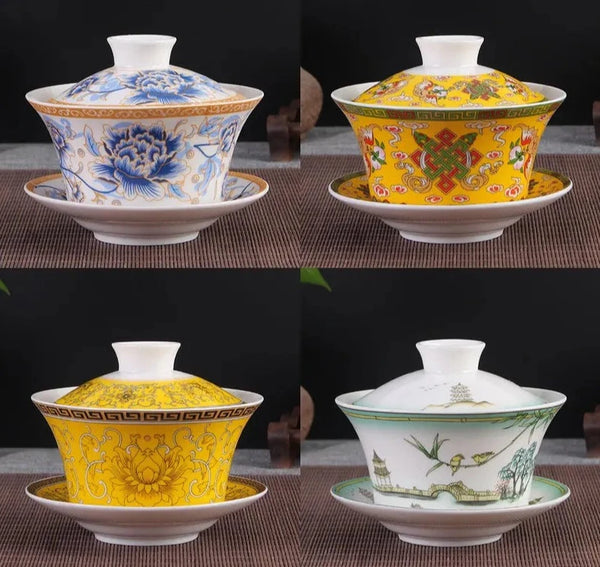 Jingdezhen Ceramic Tea Bowl-ToShay.org