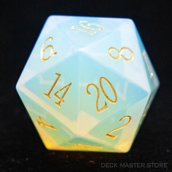 White Opalite Dice-ToShay.org