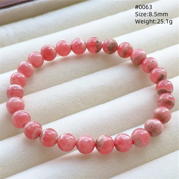 Pink Rhodochrosite Bracelet-ToShay.org