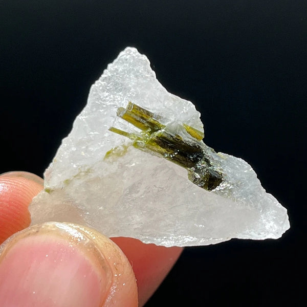 Green Tourmaline Crystal-ToShay.org