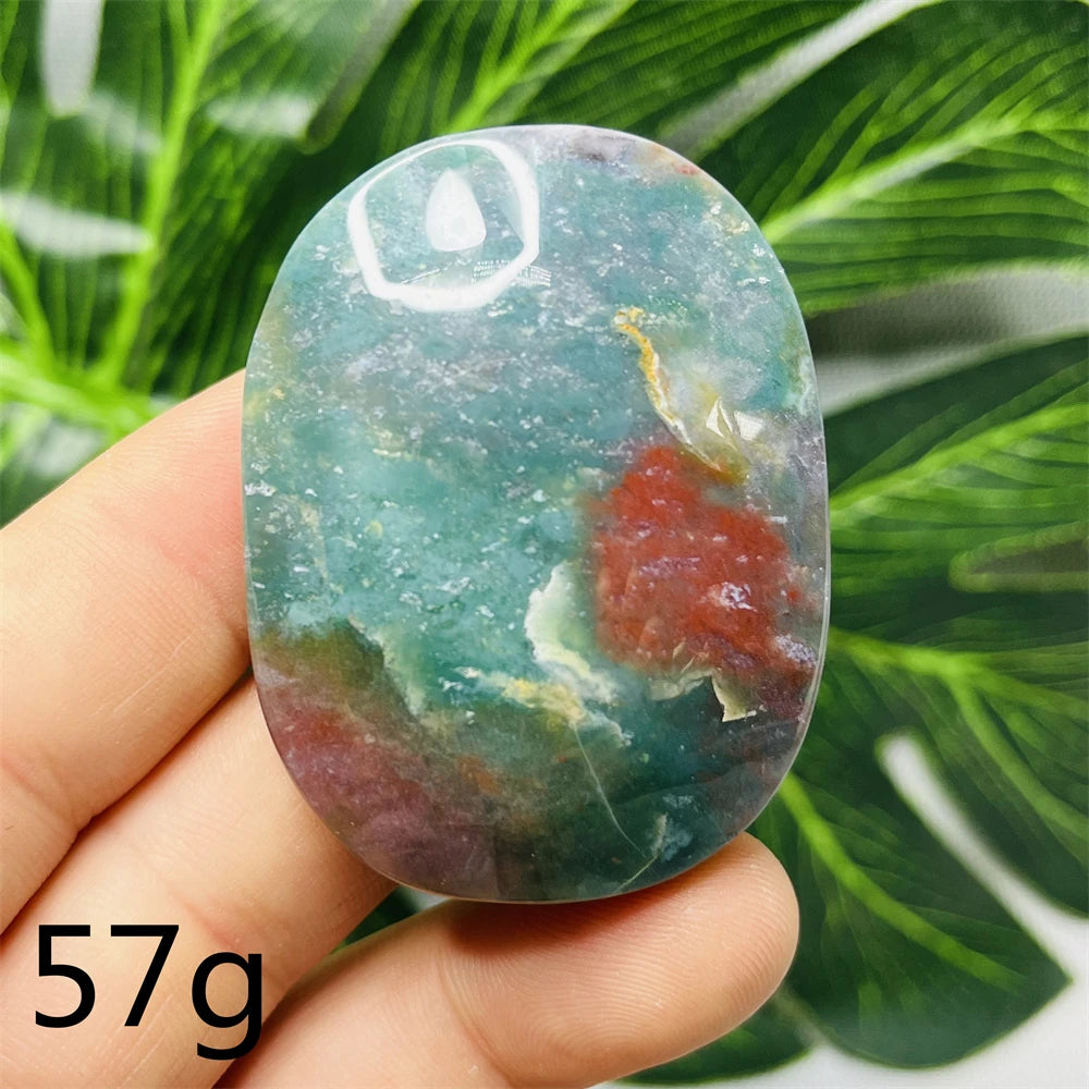 Sea Jasper Palm Stone-ToShay.org