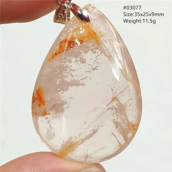 White Orange Phantom Pendant-ToShay.org