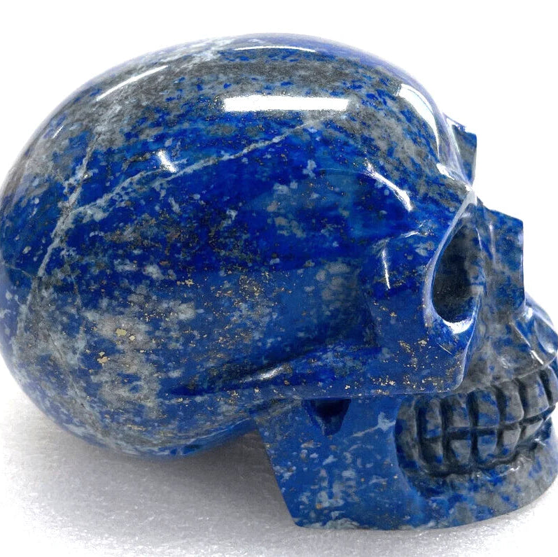 Blue Lapis Lazuli Skull-ToShay.org