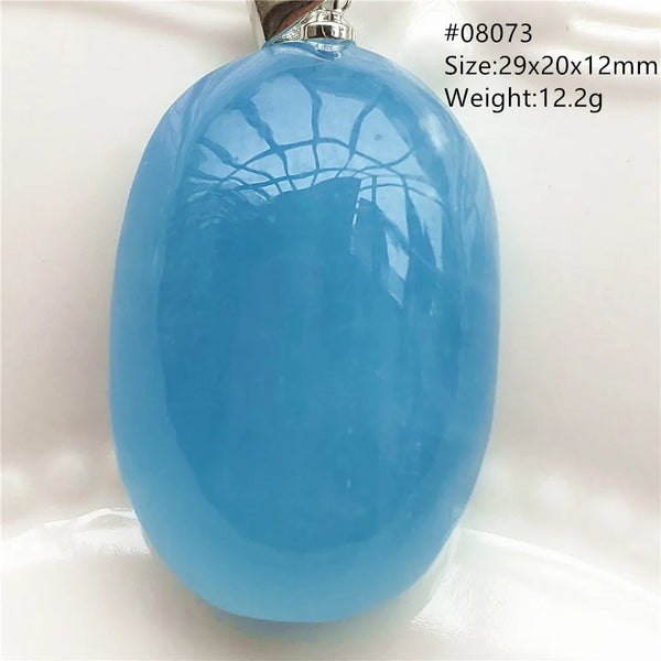 Blue Aquamarine Pendant-ToShay.org