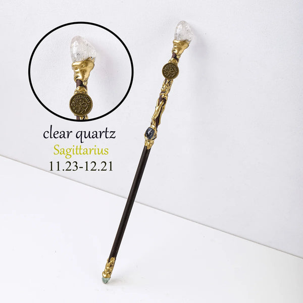 Mixed Zodiac Crystal Wand-ToShay.org