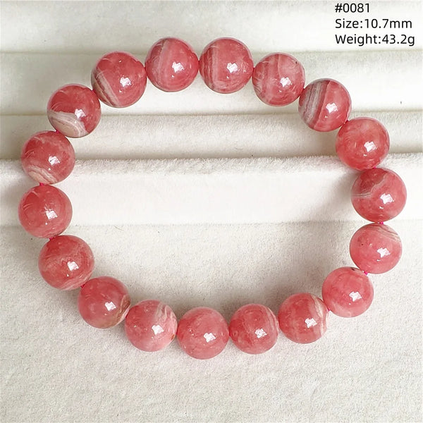Pink Rhodochrosite Bracelet-ToShay.org