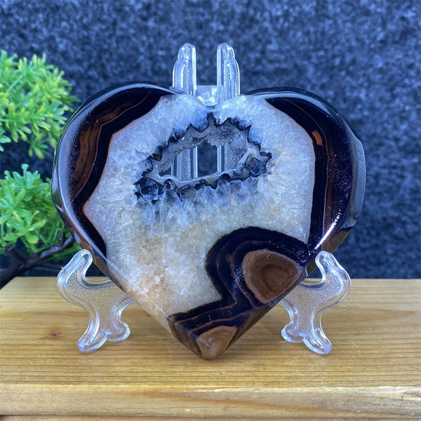 Black Agate Heart-ToShay.org
