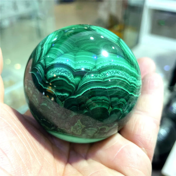 Green Malachite Ball-ToShay.org