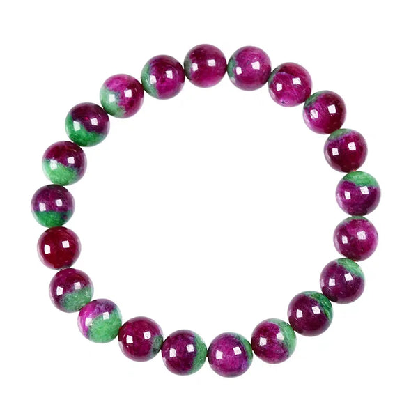 Red Ruby Zoisite Bracelet-ToShay.org