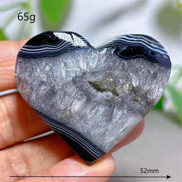 Black Agate Hearts-ToShay.org