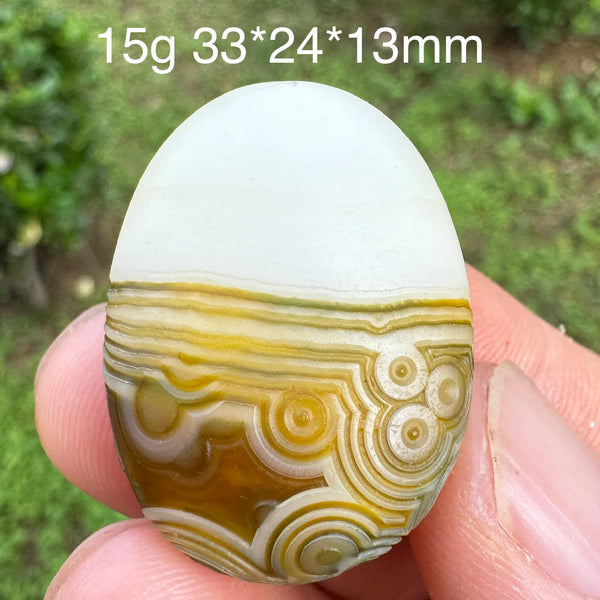 Brown Gobi Eye Agate-ToShay.org