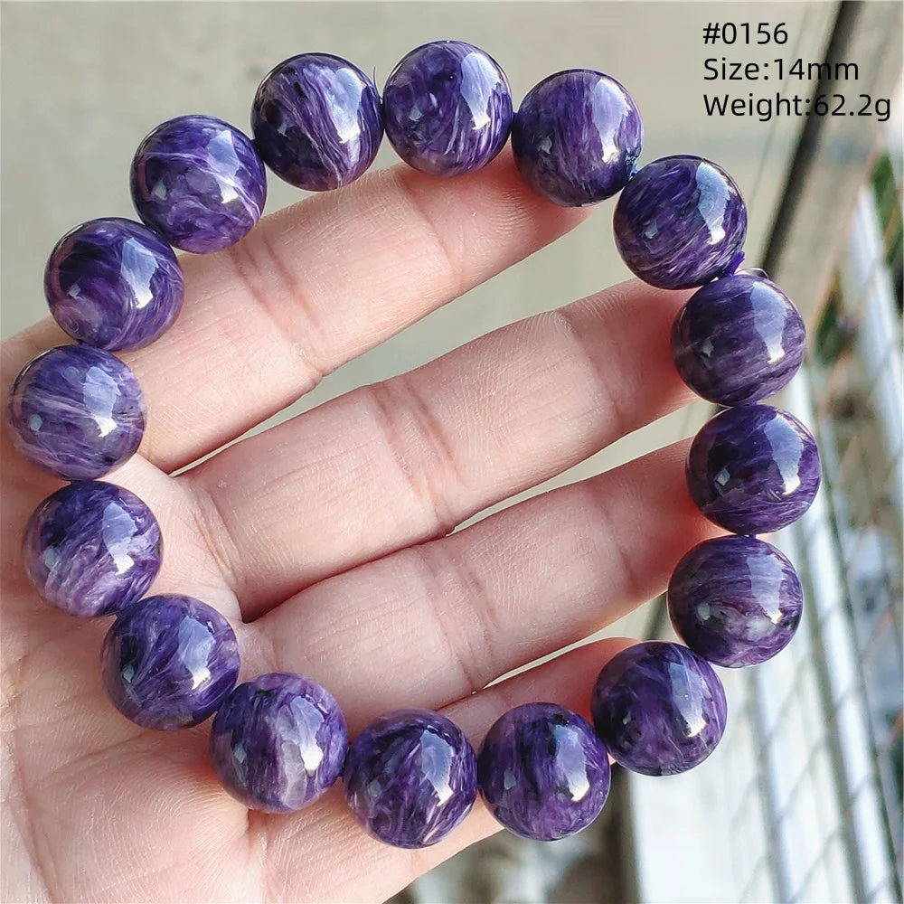 Purple Charoite Bracelet-ToShay.org