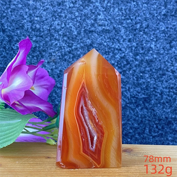 Red Lace Agate Point-ToShay.org