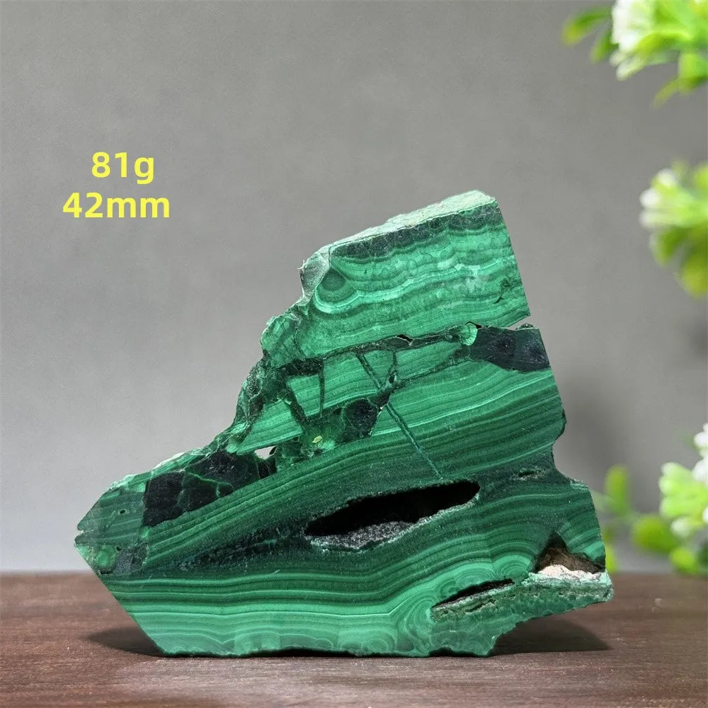 Blue Chrysocolla Malachite Point-ToShay.org