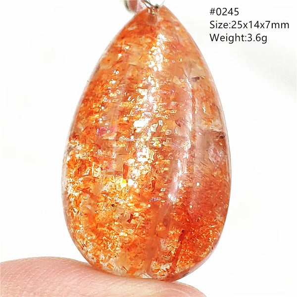 Orange Sunstone Pendant-ToShay.org