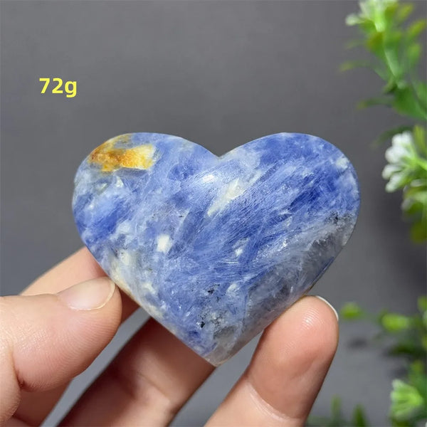 White Blue Crystal Hearts-ToShay.org