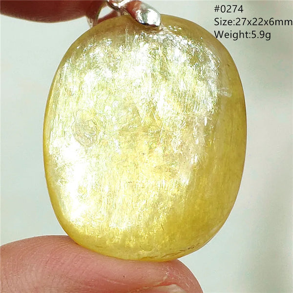 Gold Lepidolite Pendant-ToShay.org