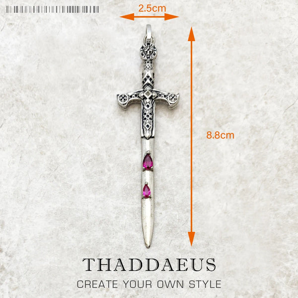Silver Sword Pendant-ToShay.org