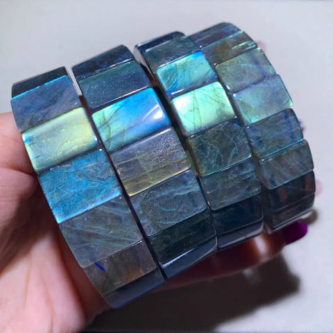 Blue Labradorite Bracelet-ToShay.org