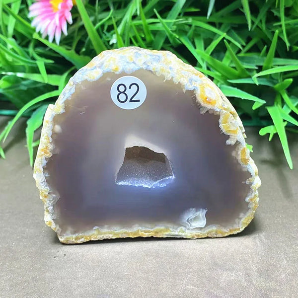 Blue Agate Quartz Cluster-ToShay.org