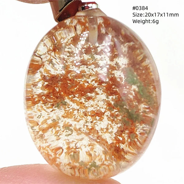 Green Phantom Quartz Pendant-ToShay.org