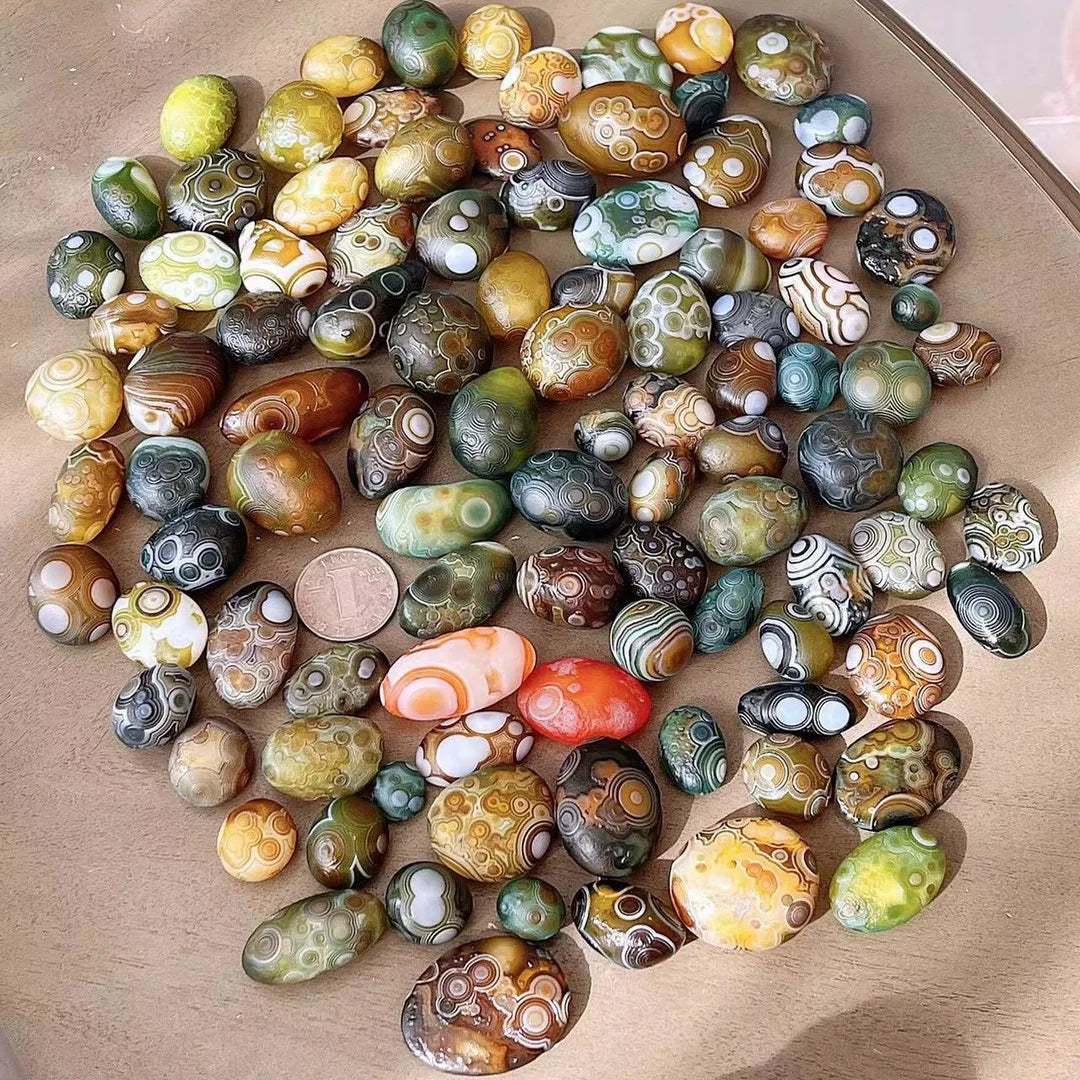 Yellow Green Sardonyx Agate-ToShay.org