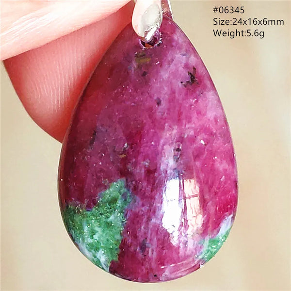 Red Ruby Zoisite Light Pendant-ToShay.org
