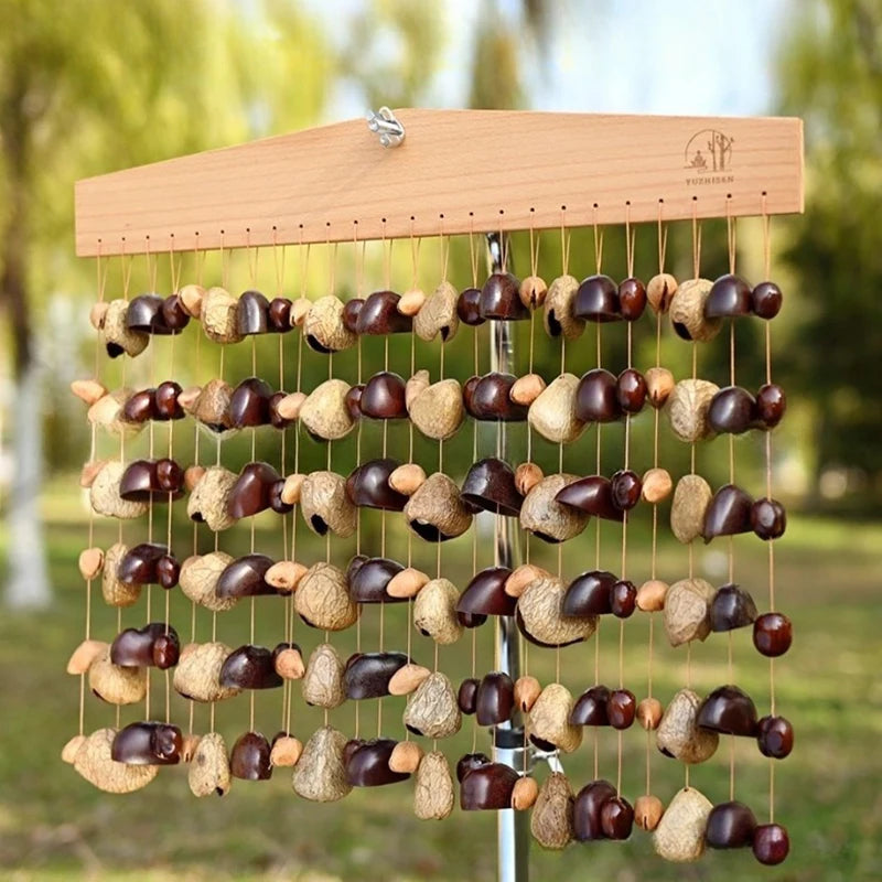 Shell Nut Wind Chimes-ToShay.org