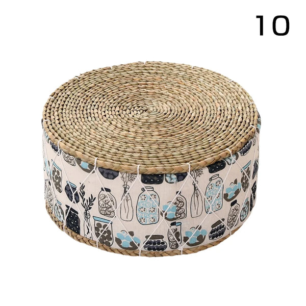 Rattan Foot Stool-ToShay.org