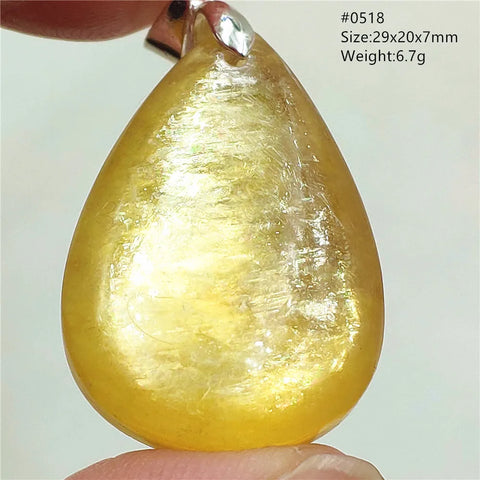 Gold Lepidolite Pendant-ToShay.org