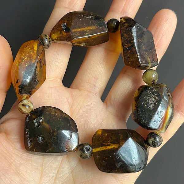 Yellow Amber Bracelet-ToShay.org